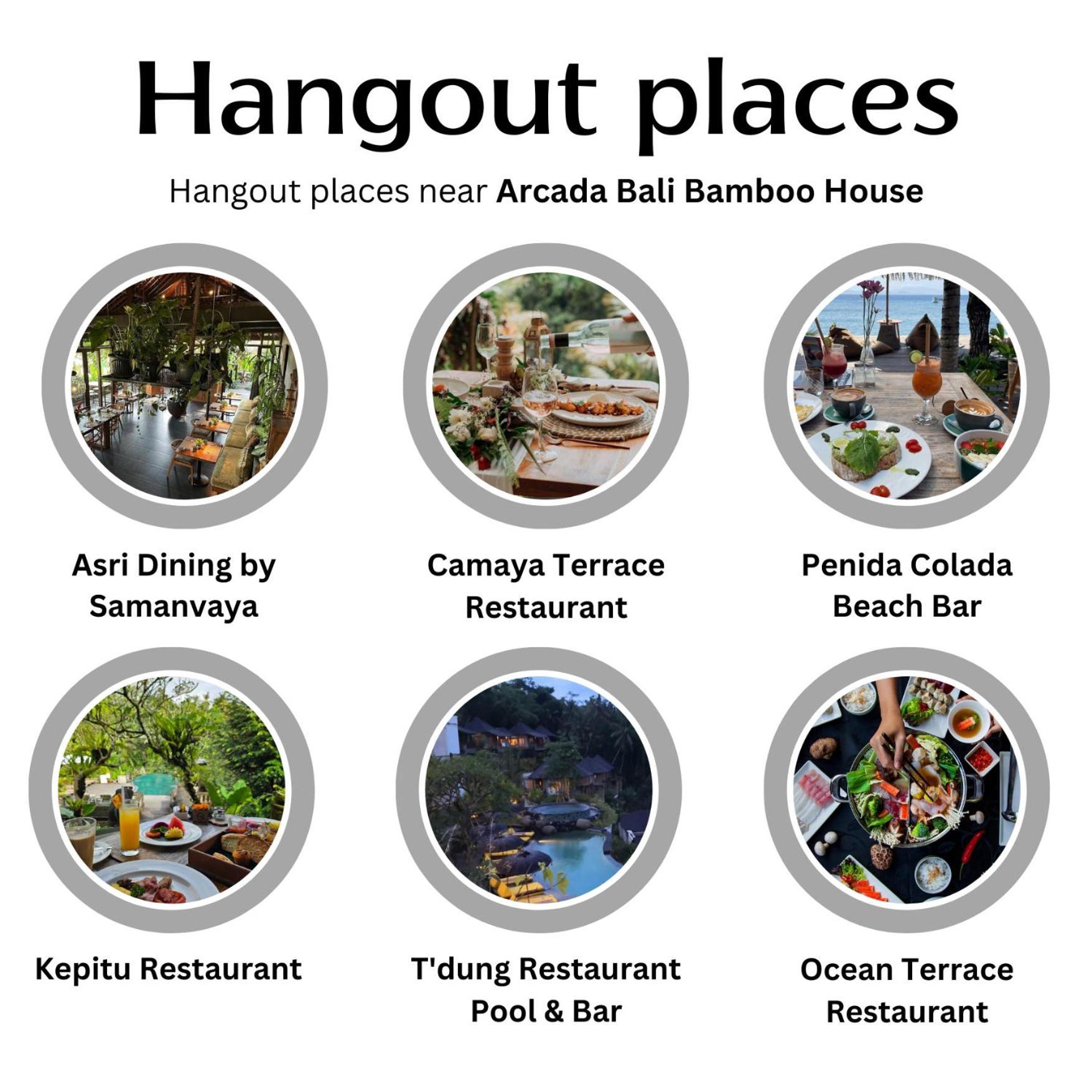 הוילה סיידמן Arcada Bali Bamboo House מראה חיצוני תמונה