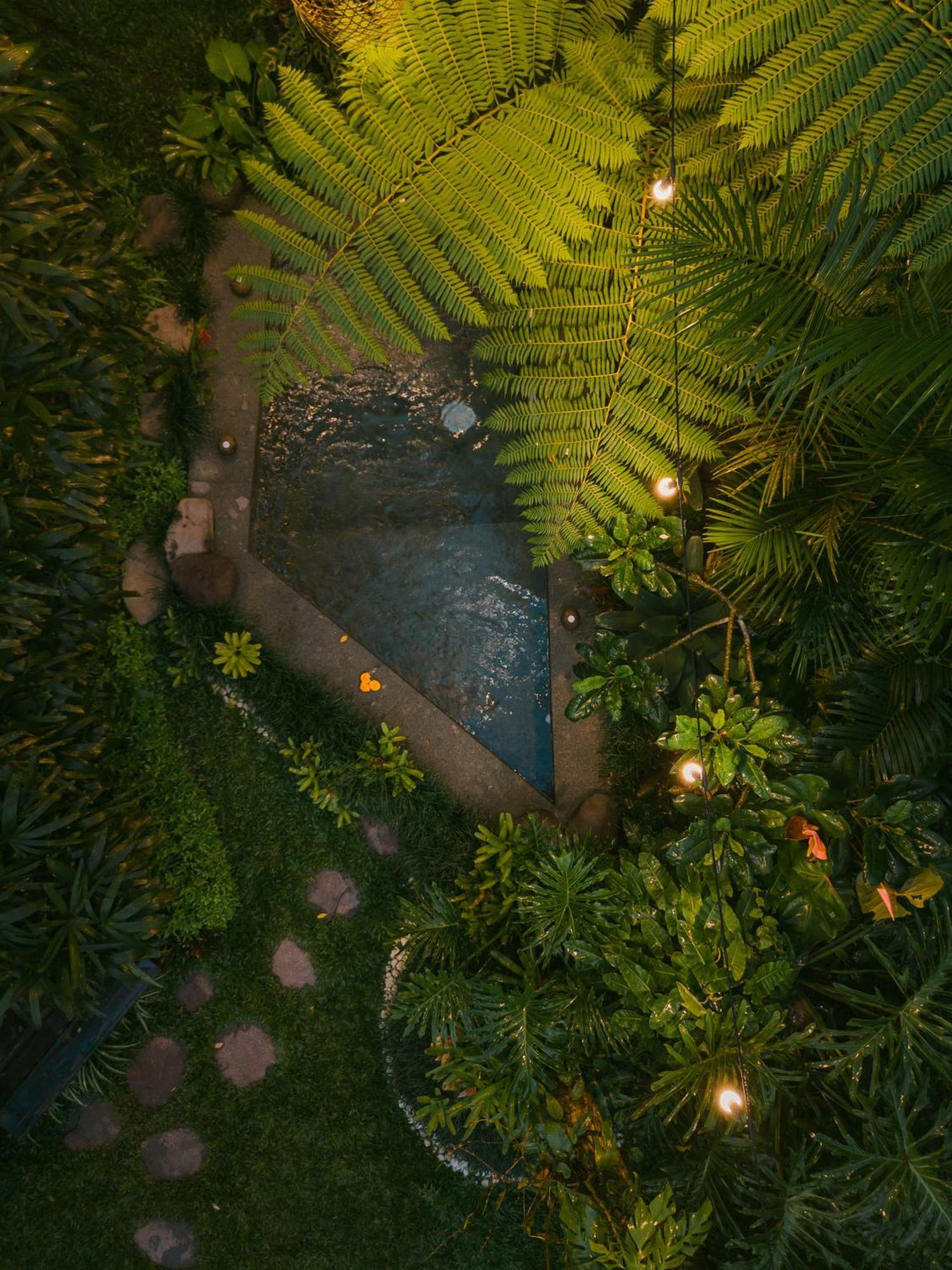 הוילה סיידמן Arcada Bali Bamboo House מראה חיצוני תמונה