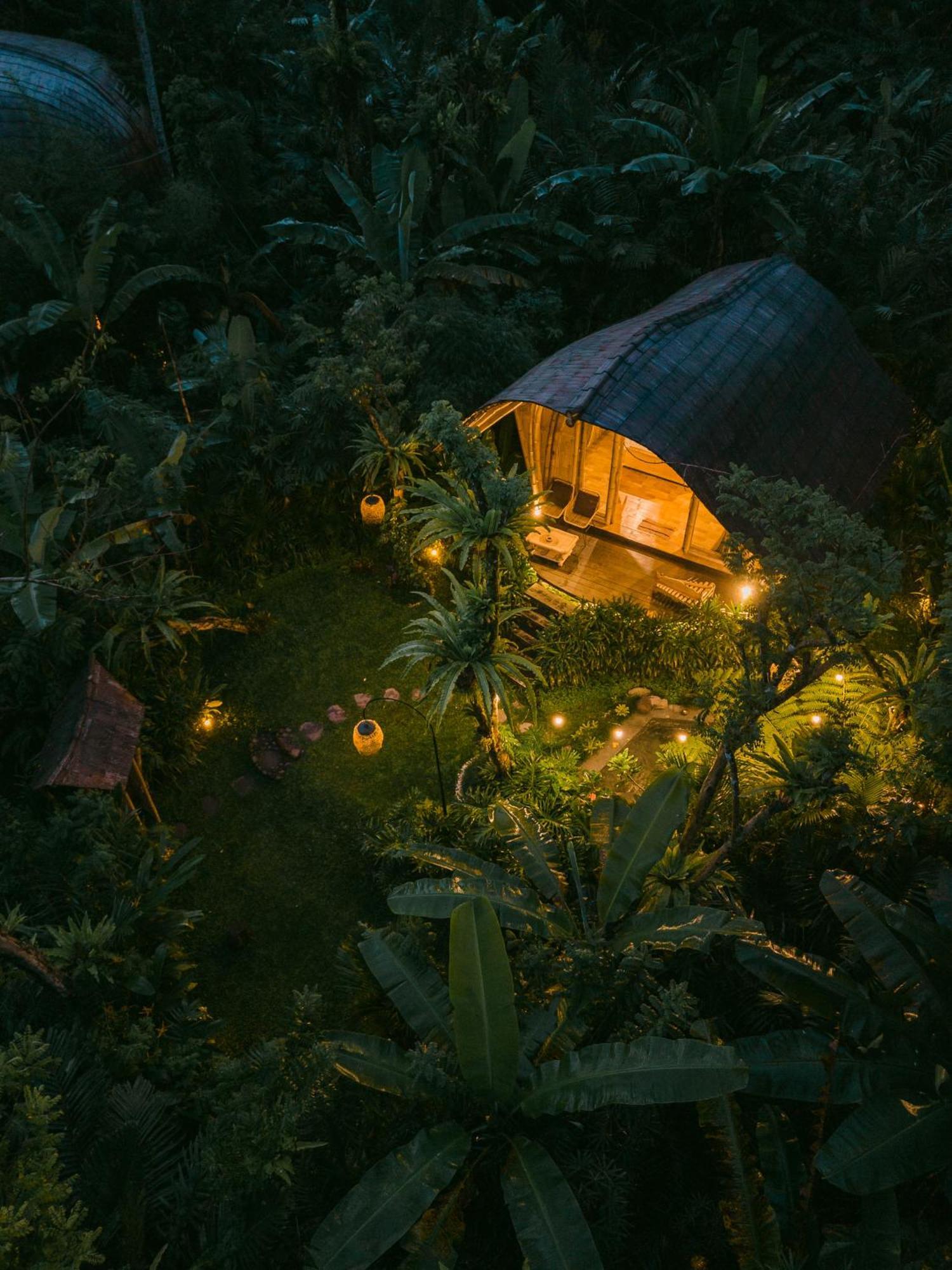 הוילה סיידמן Arcada Bali Bamboo House מראה חיצוני תמונה