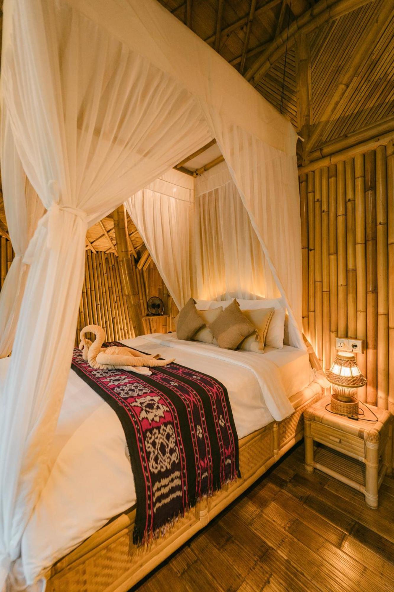 הוילה סיידמן Arcada Bali Bamboo House מראה חיצוני תמונה
