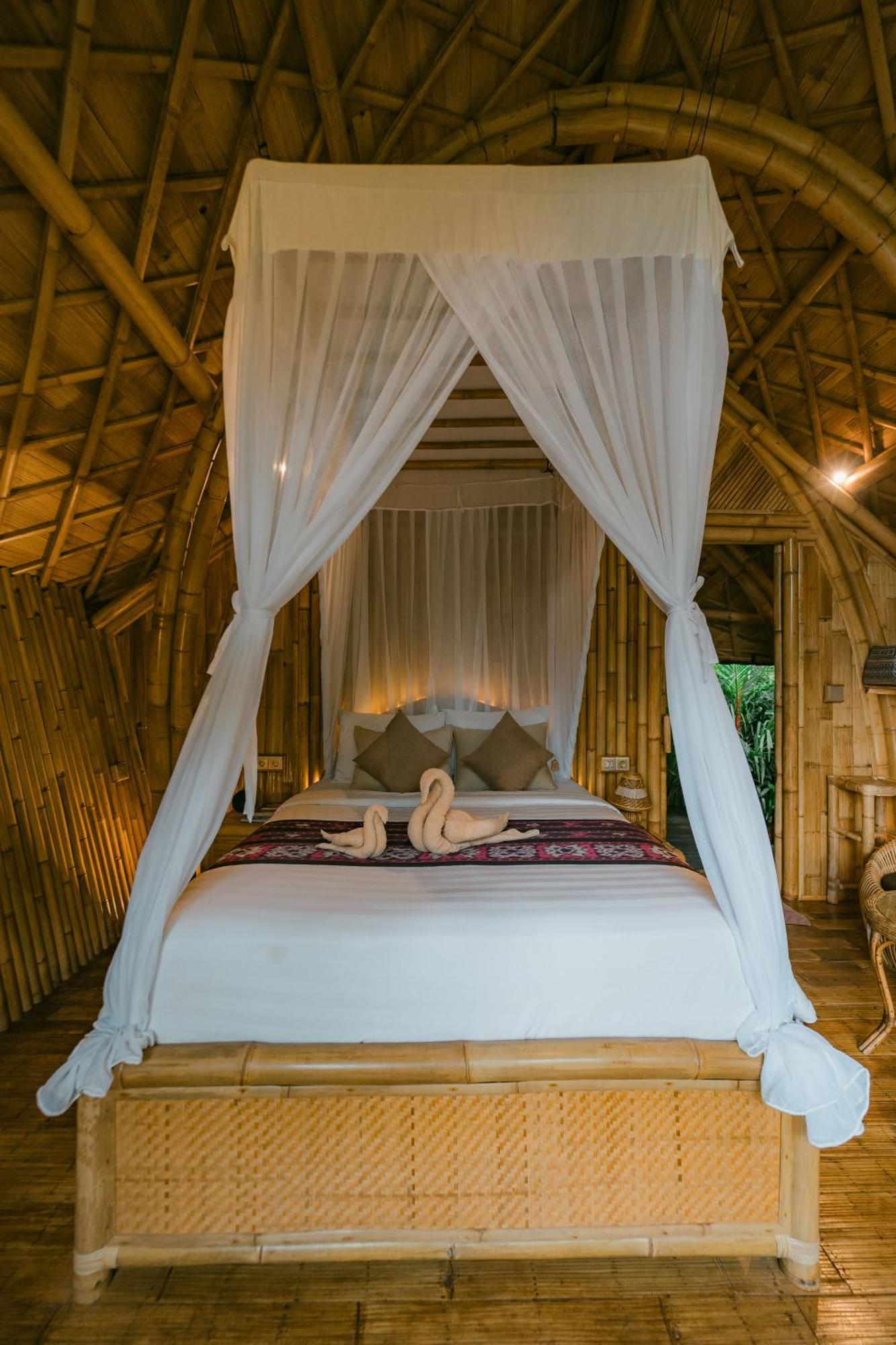 הוילה סיידמן Arcada Bali Bamboo House מראה חיצוני תמונה