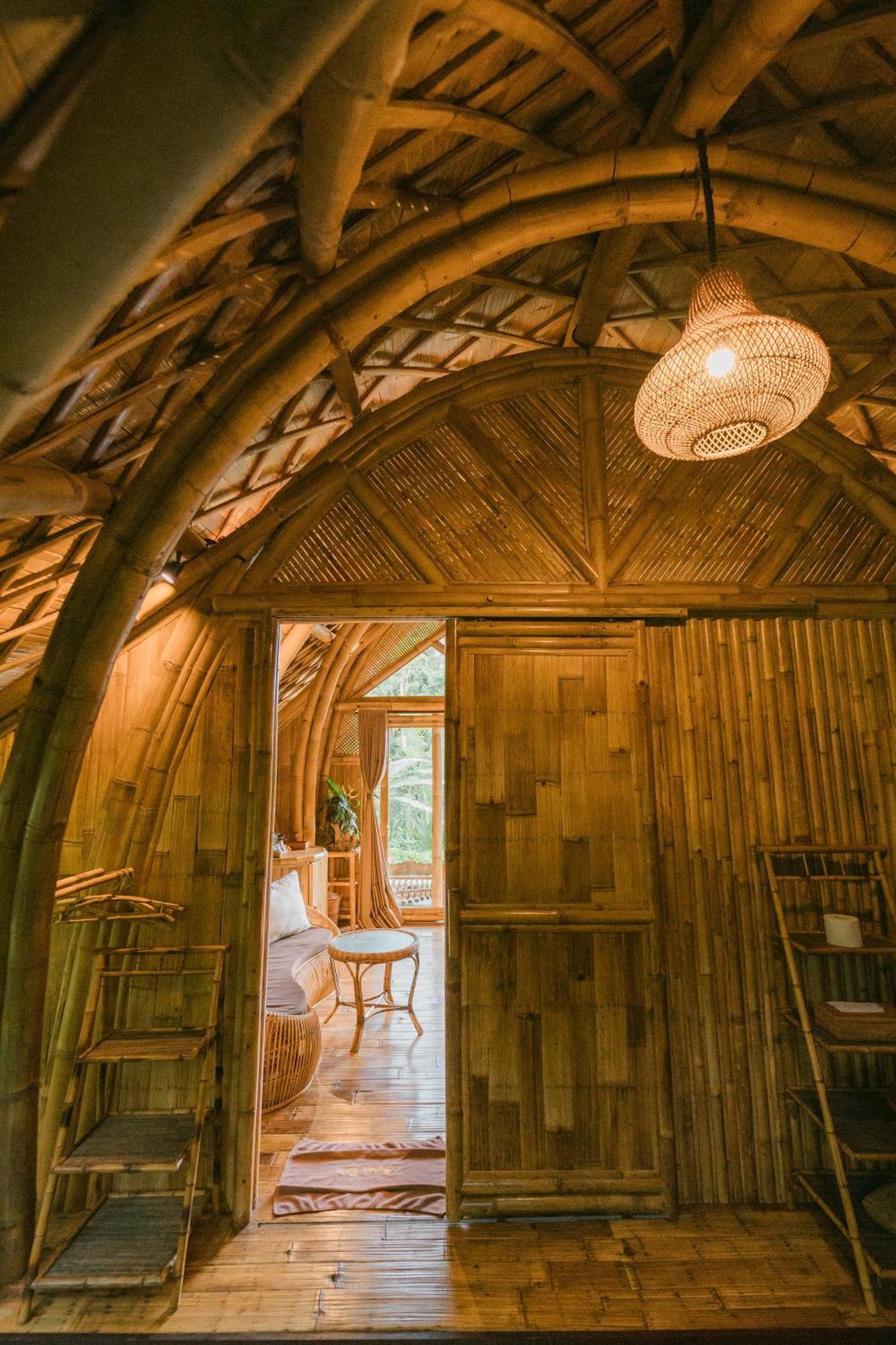 הוילה סיידמן Arcada Bali Bamboo House מראה חיצוני תמונה