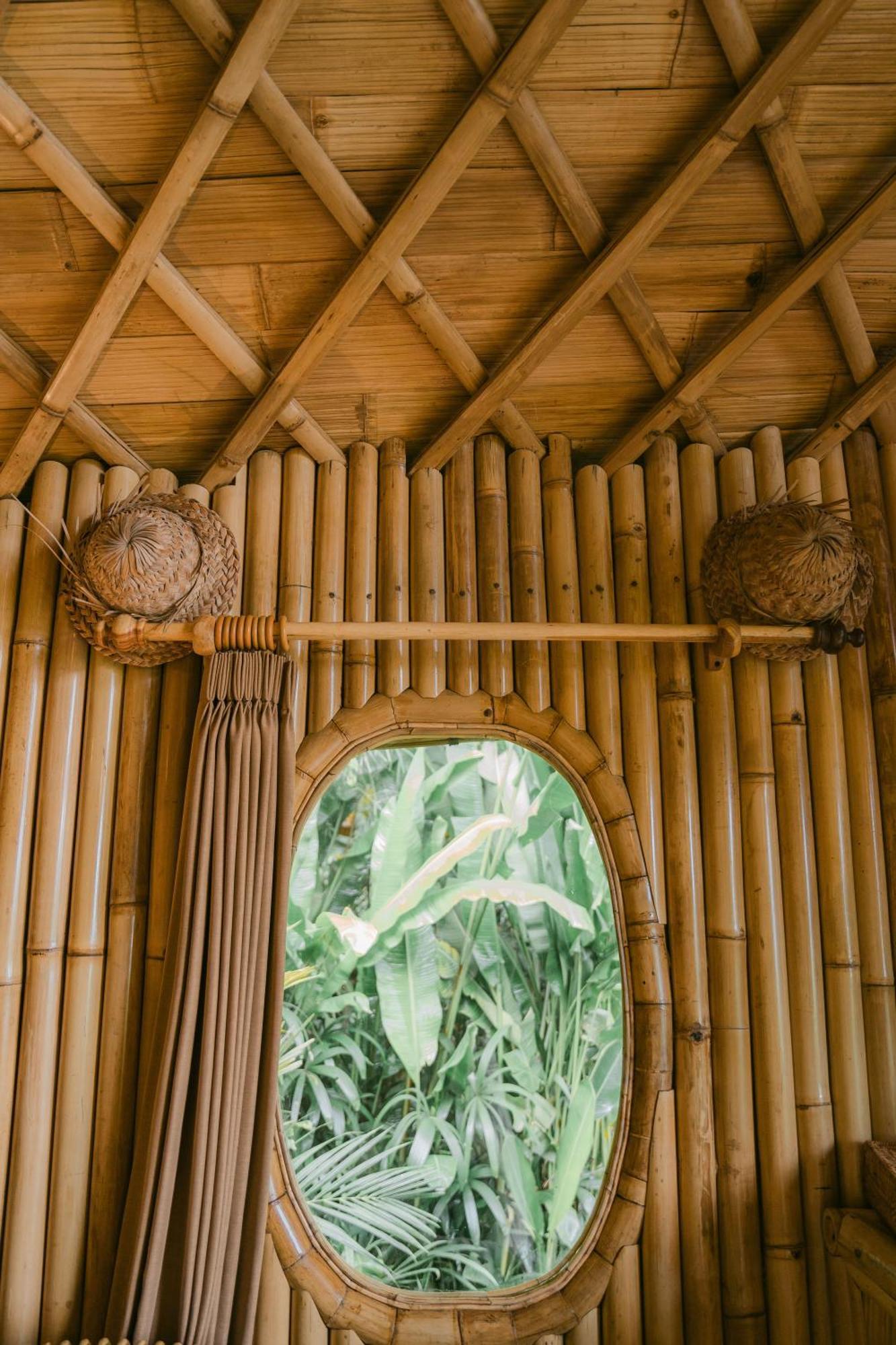 הוילה סיידמן Arcada Bali Bamboo House מראה חיצוני תמונה