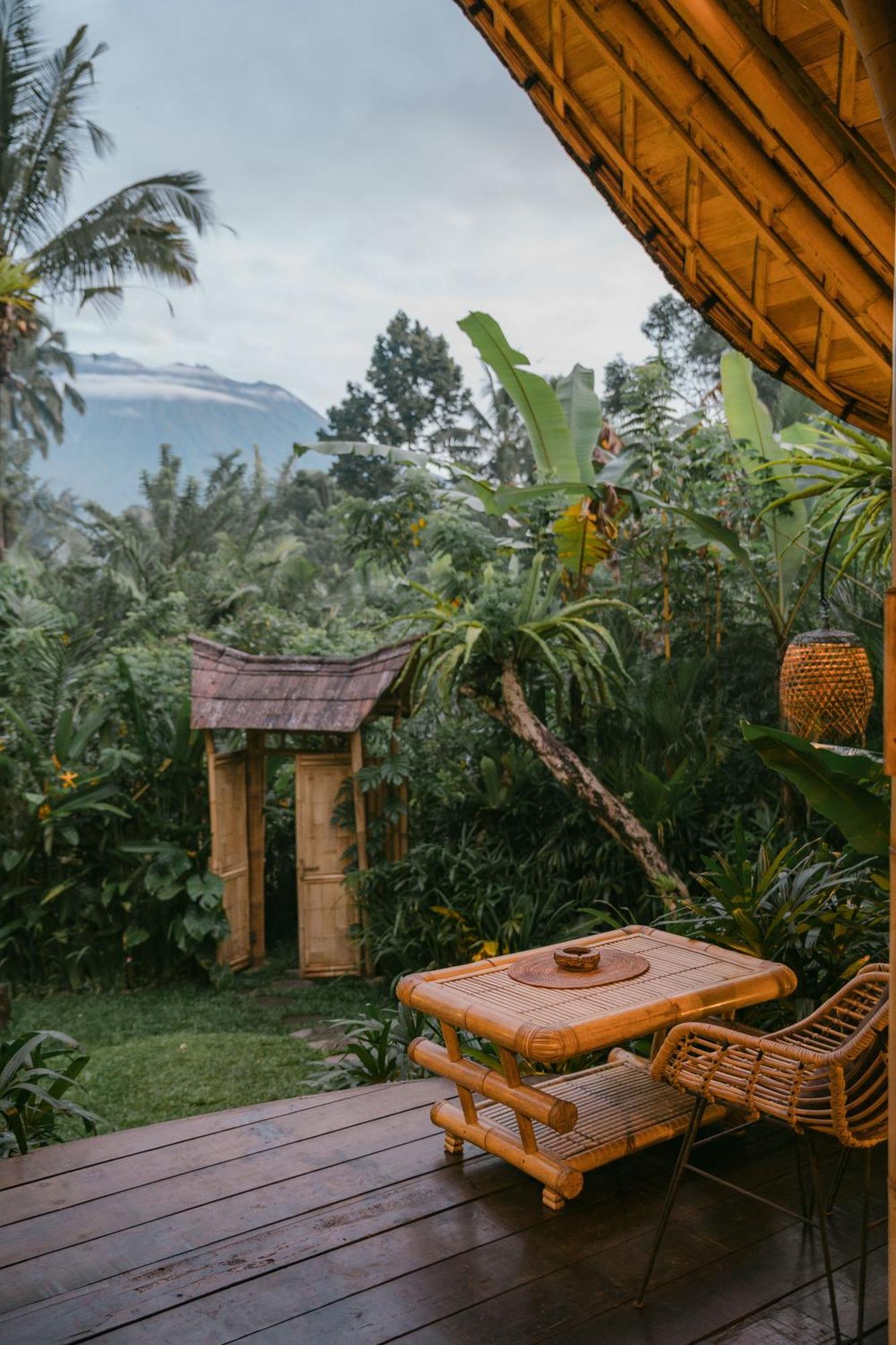 הוילה סיידמן Arcada Bali Bamboo House מראה חיצוני תמונה