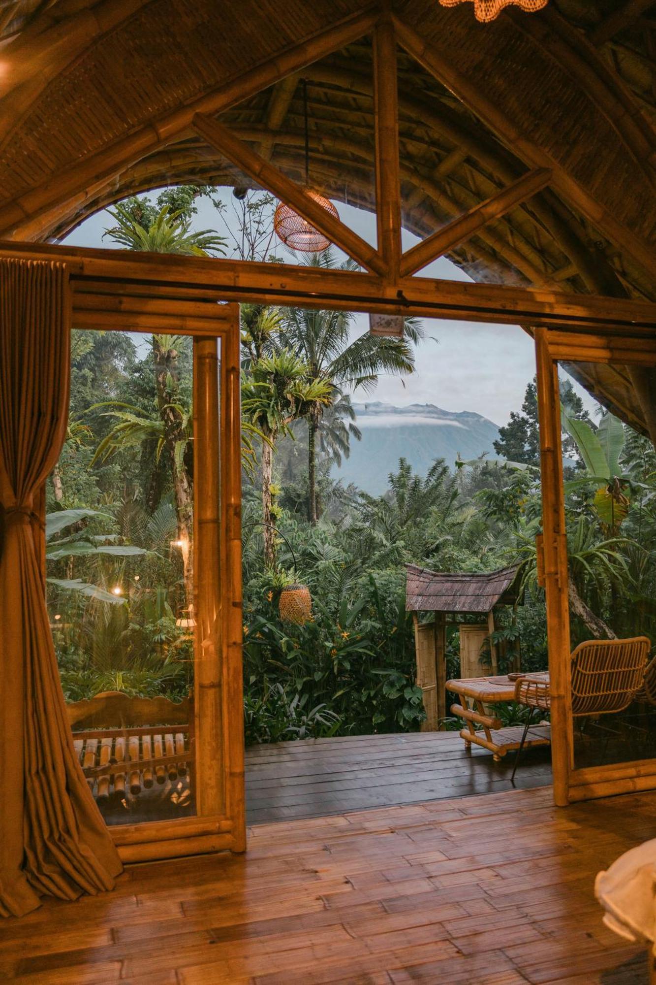 הוילה סיידמן Arcada Bali Bamboo House מראה חיצוני תמונה