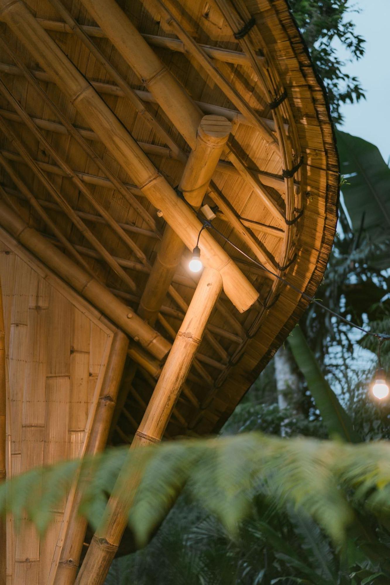 הוילה סיידמן Arcada Bali Bamboo House מראה חיצוני תמונה