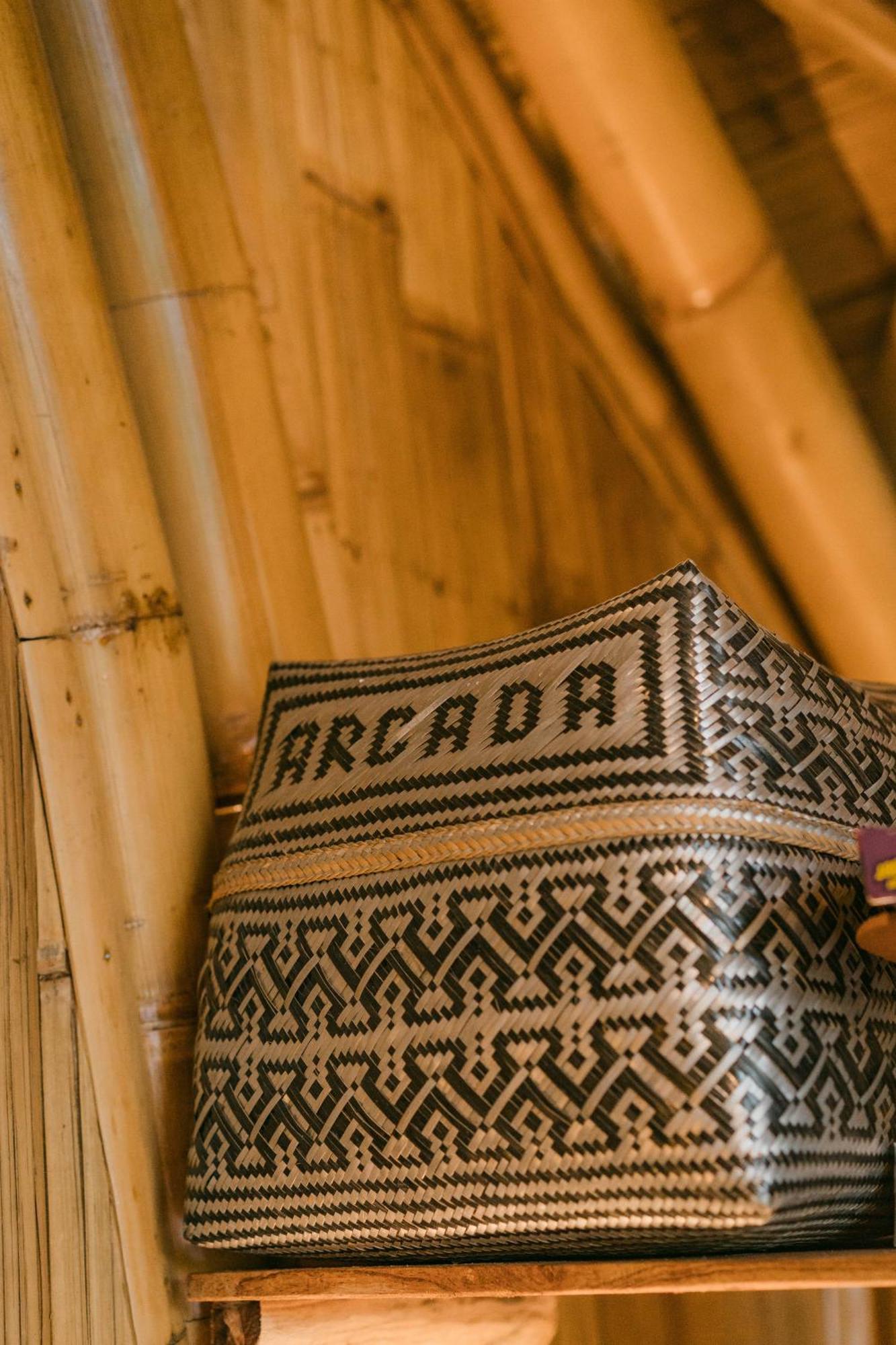 הוילה סיידמן Arcada Bali Bamboo House מראה חיצוני תמונה